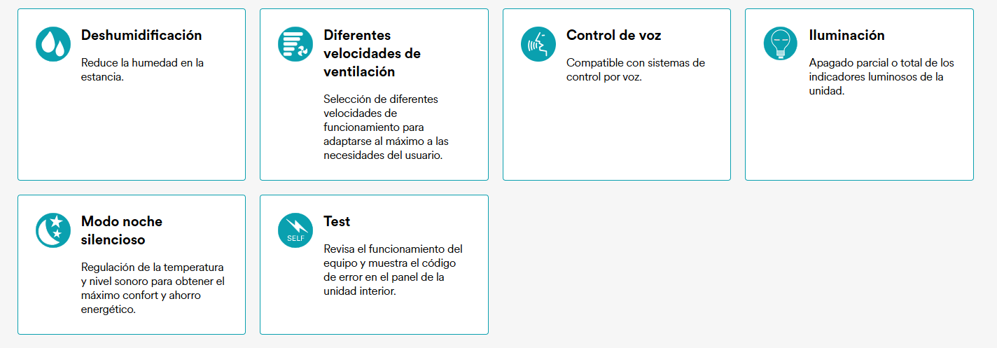 Prestaciones y características